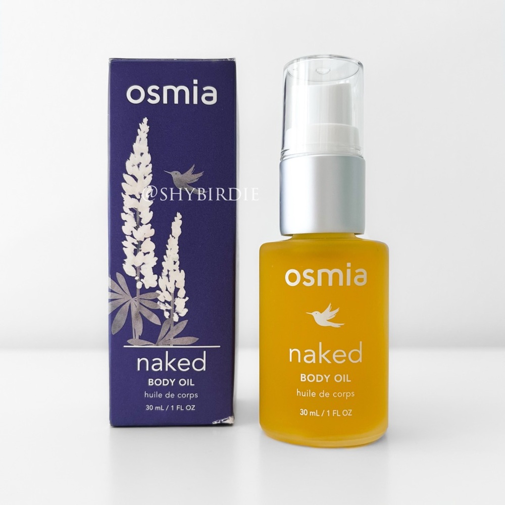 NEW Osmia Naked Body Oil, 30mL Size